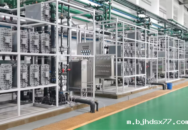 电力行业反渗透+EDI处理工艺（全膜法处理）