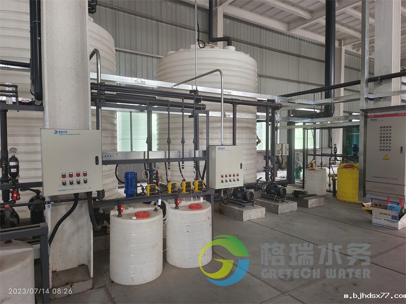 河南化工企业200t/h高纯水项目